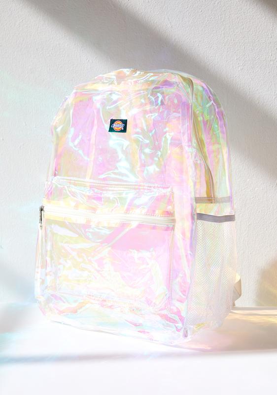 dickies holographic backpack
