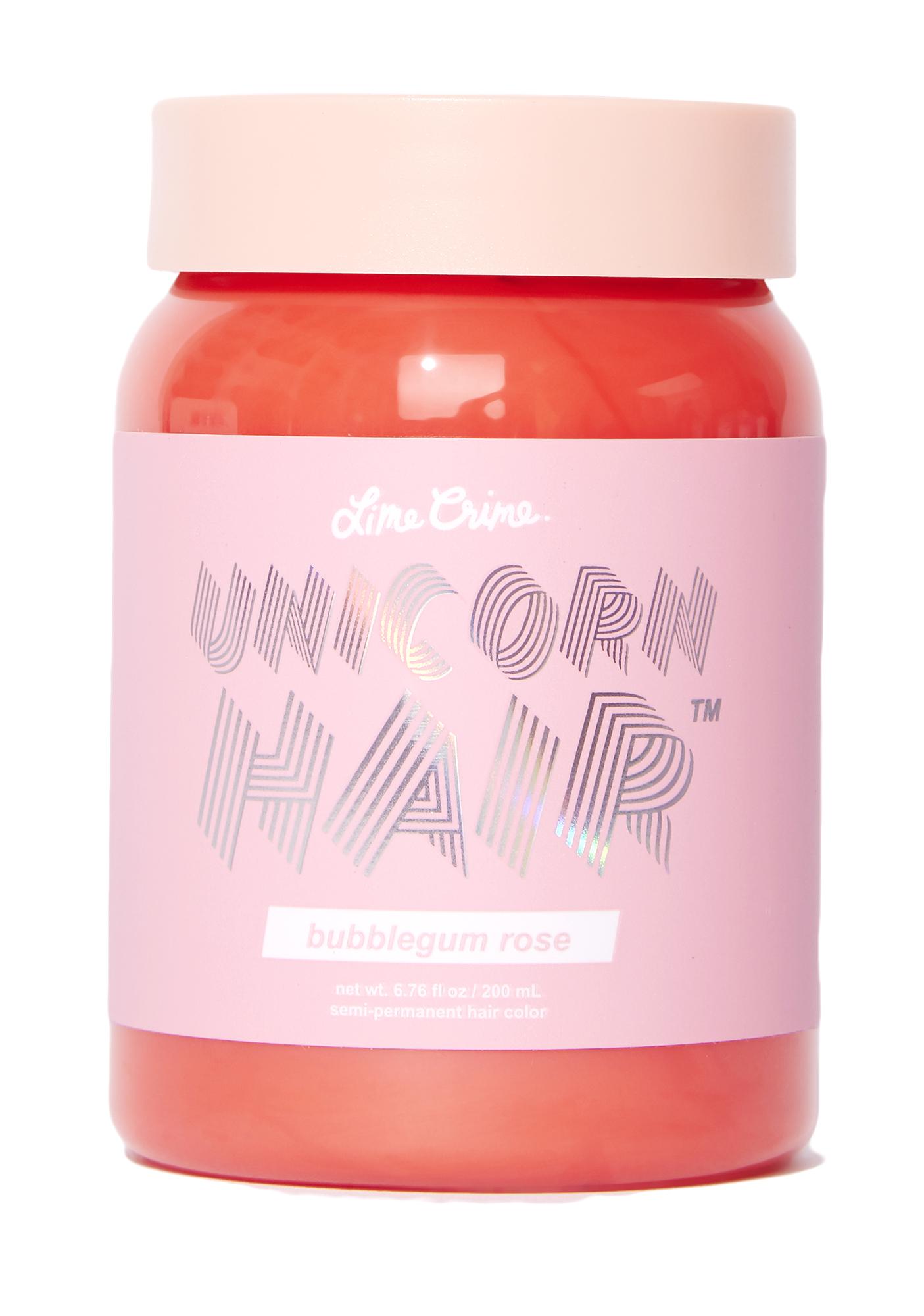 Lime Crime Bubble Gum Rose Unicorn Hair Dye | Dolls Kill