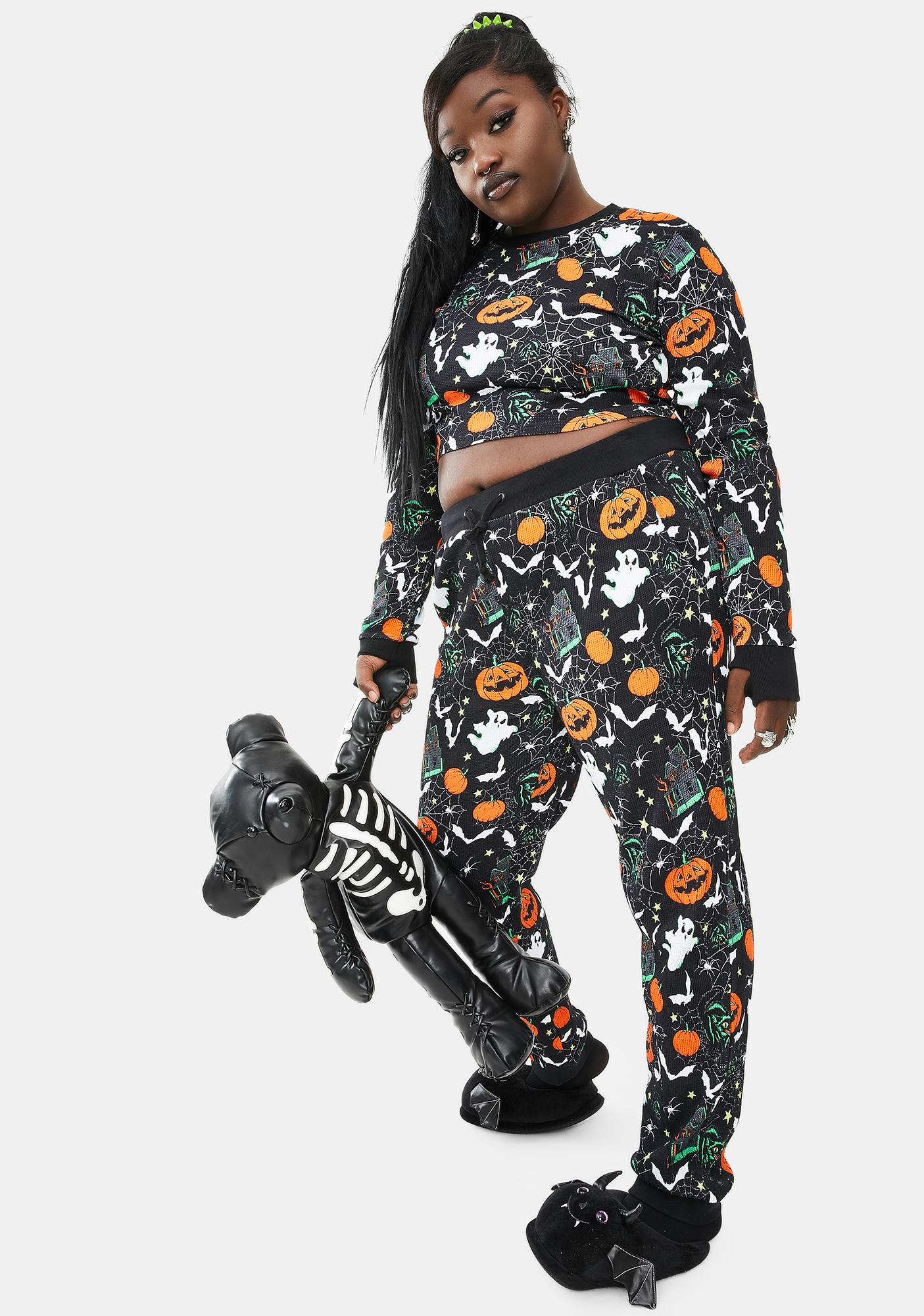 halloween joggers womens