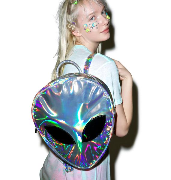 clear alien backpack