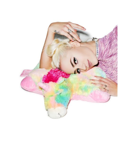 rainbow unicorn pillow pet