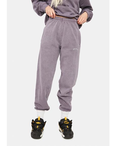 mens lilac joggers