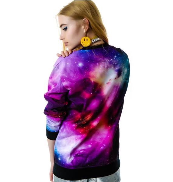 galaxy sweatshirt