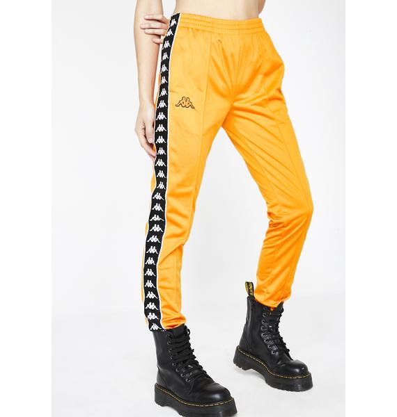 kappa skinny track pants