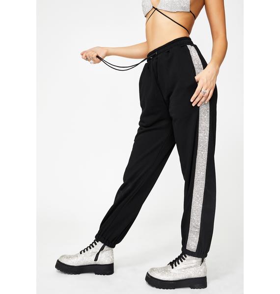 rhinestone sweatpants