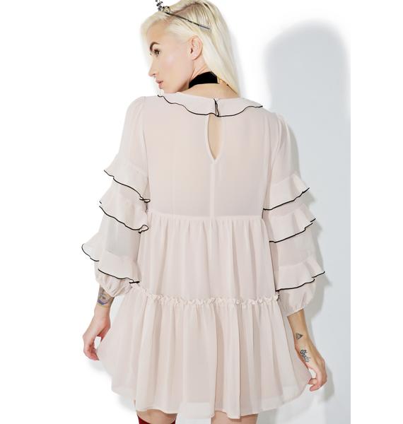 for love and lemons tiered ruffle gown