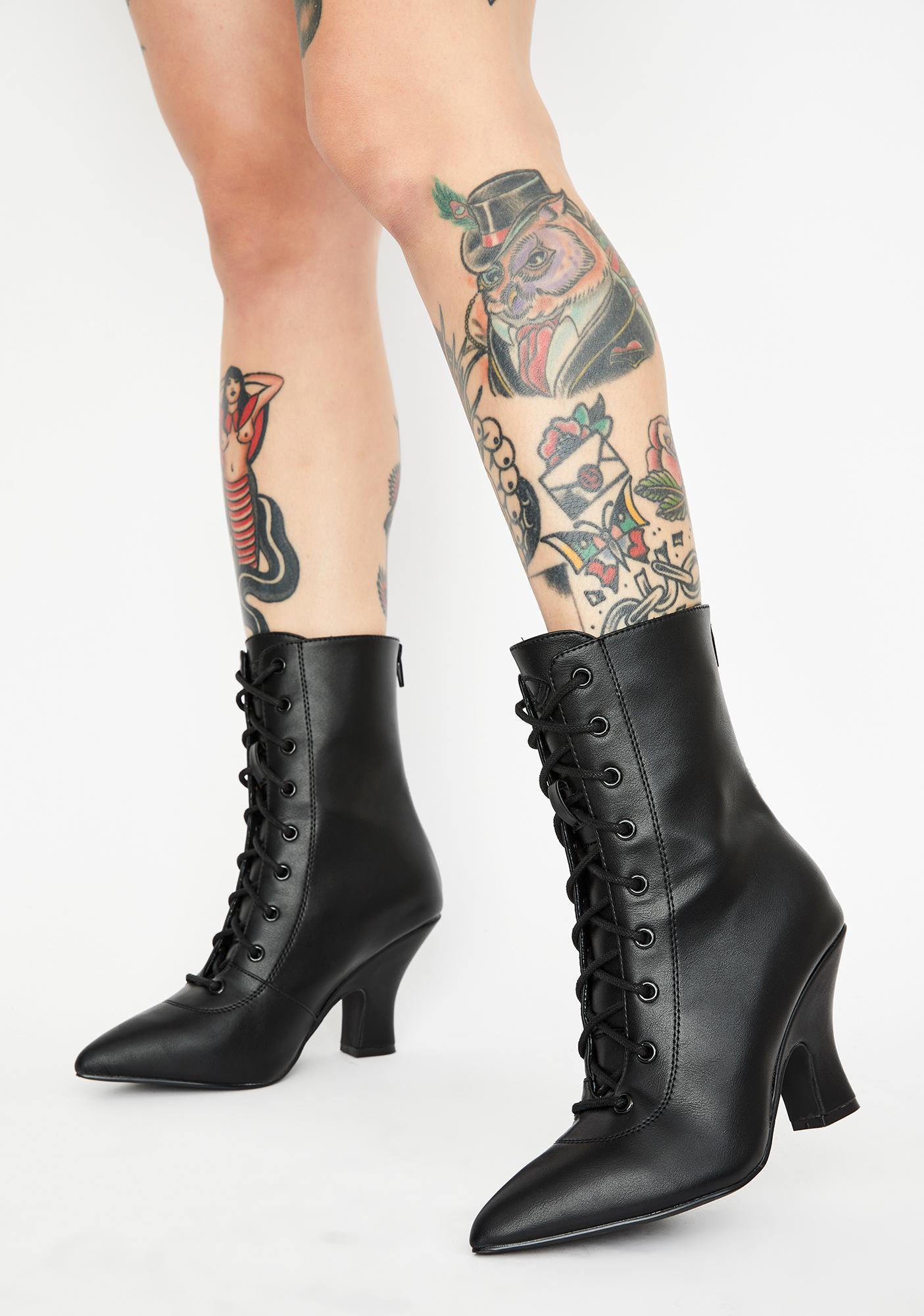 victorian witch boots