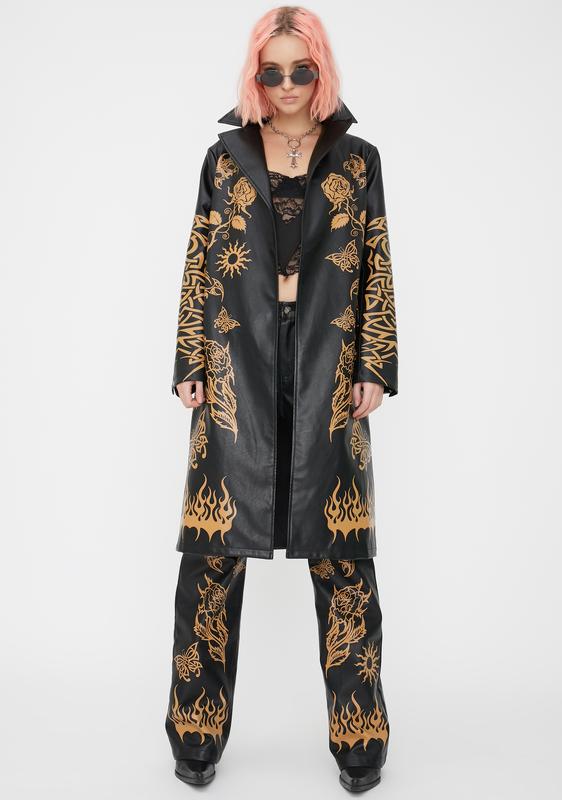 tan vegan leather jacket