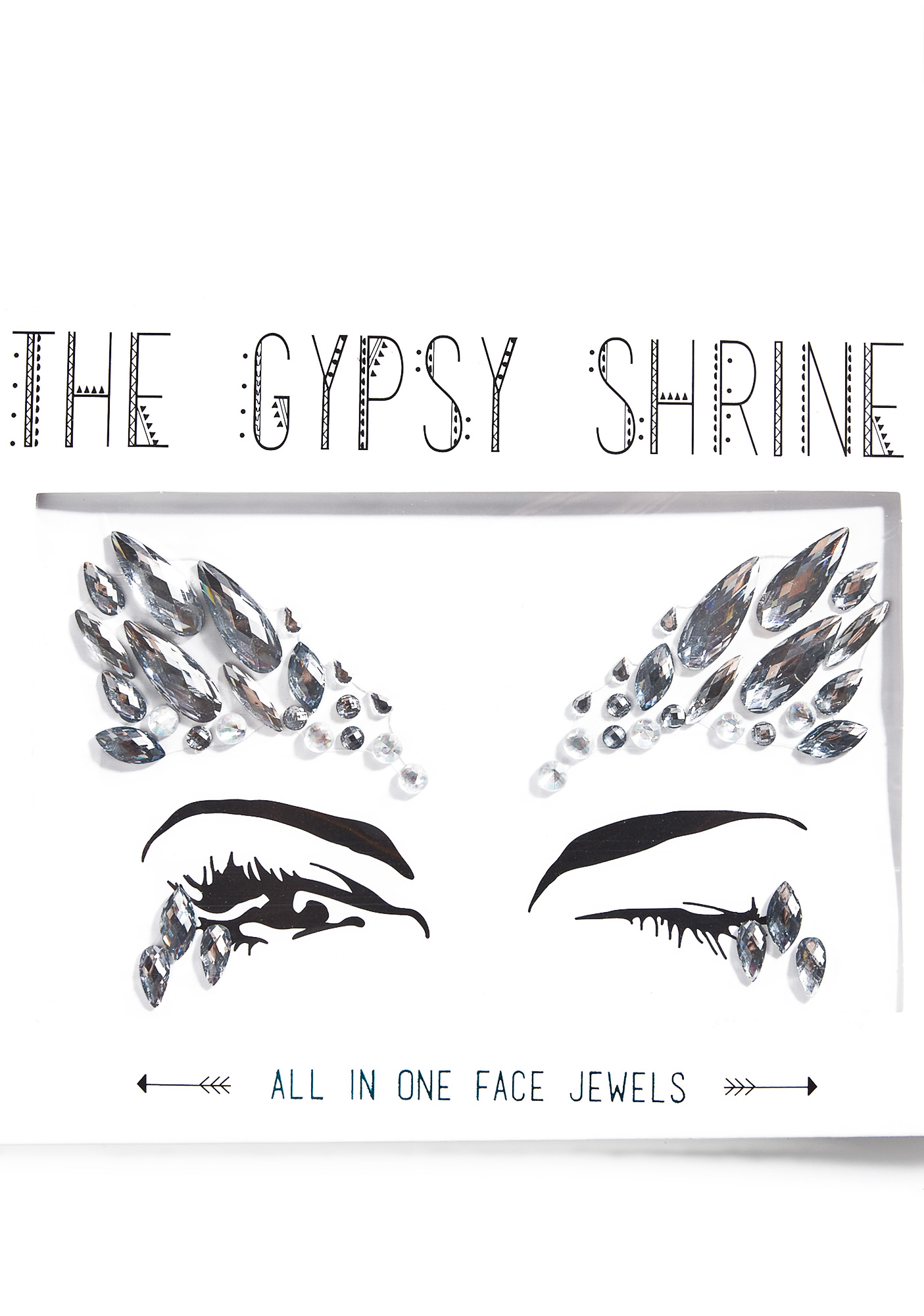 The Gypsy Shrine Ice Queen Face Jewels Dolls Kill