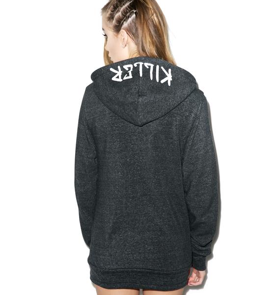 Kill Brand Top Killer Zip Up Hoodie Dolls Kill