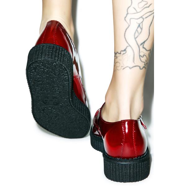 pointed toe creepers