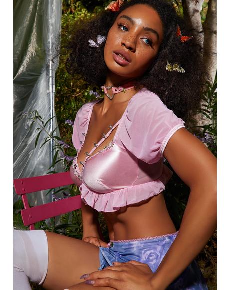 Feeling Thorny Bra Top