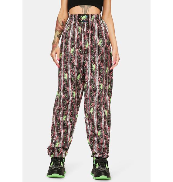 Gecko Hawaii Stripe Gecko Beach Pants Dolls Kill