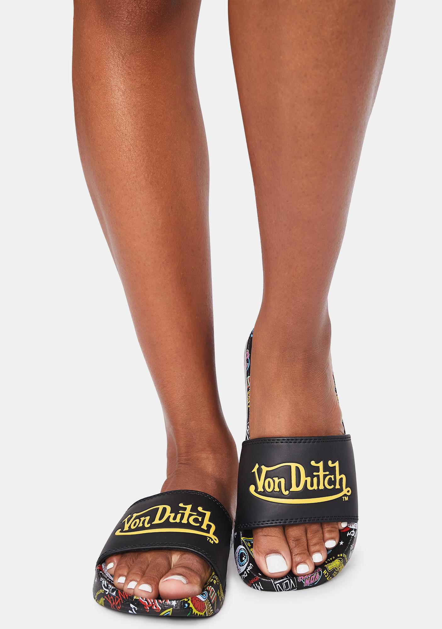 von dutch flip flops