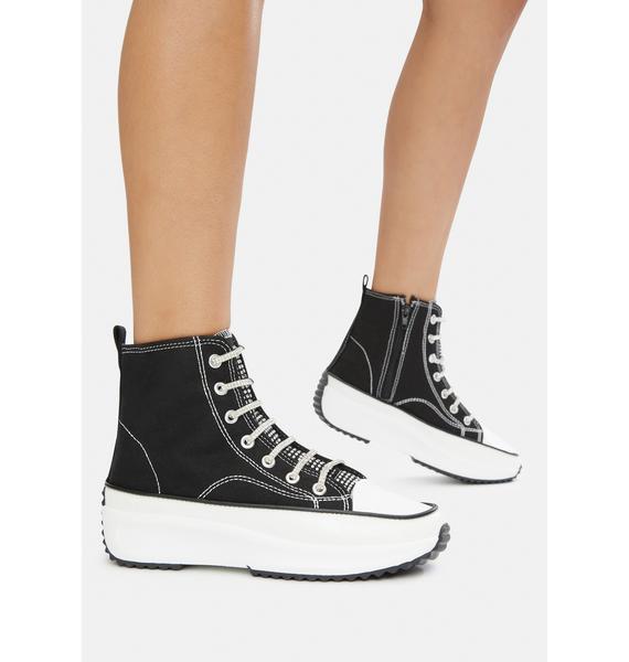 platform shoes high top