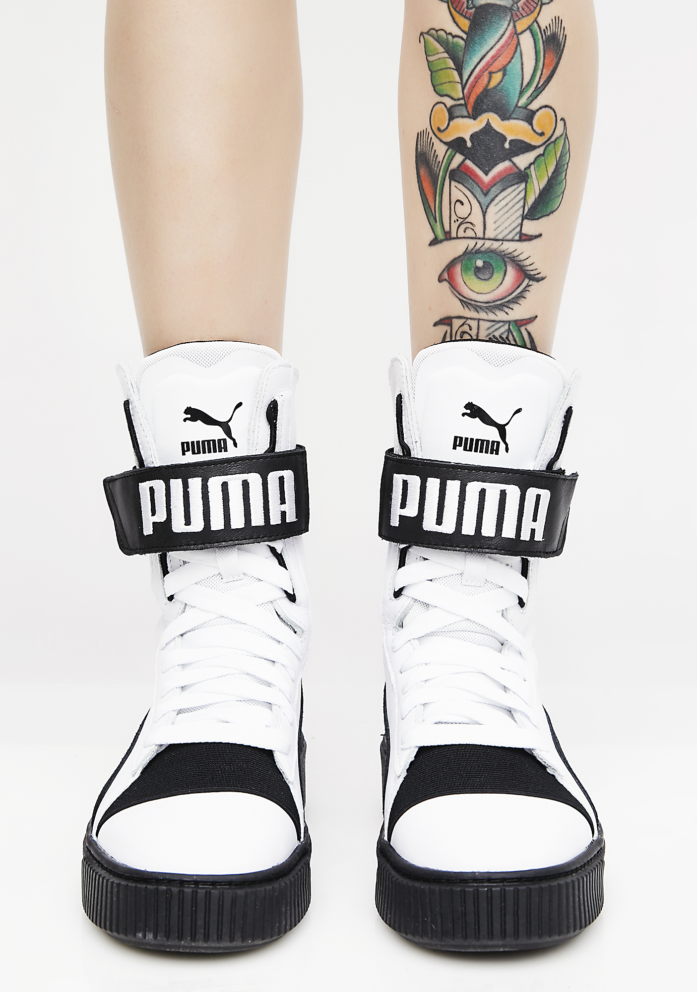 puma boots platform