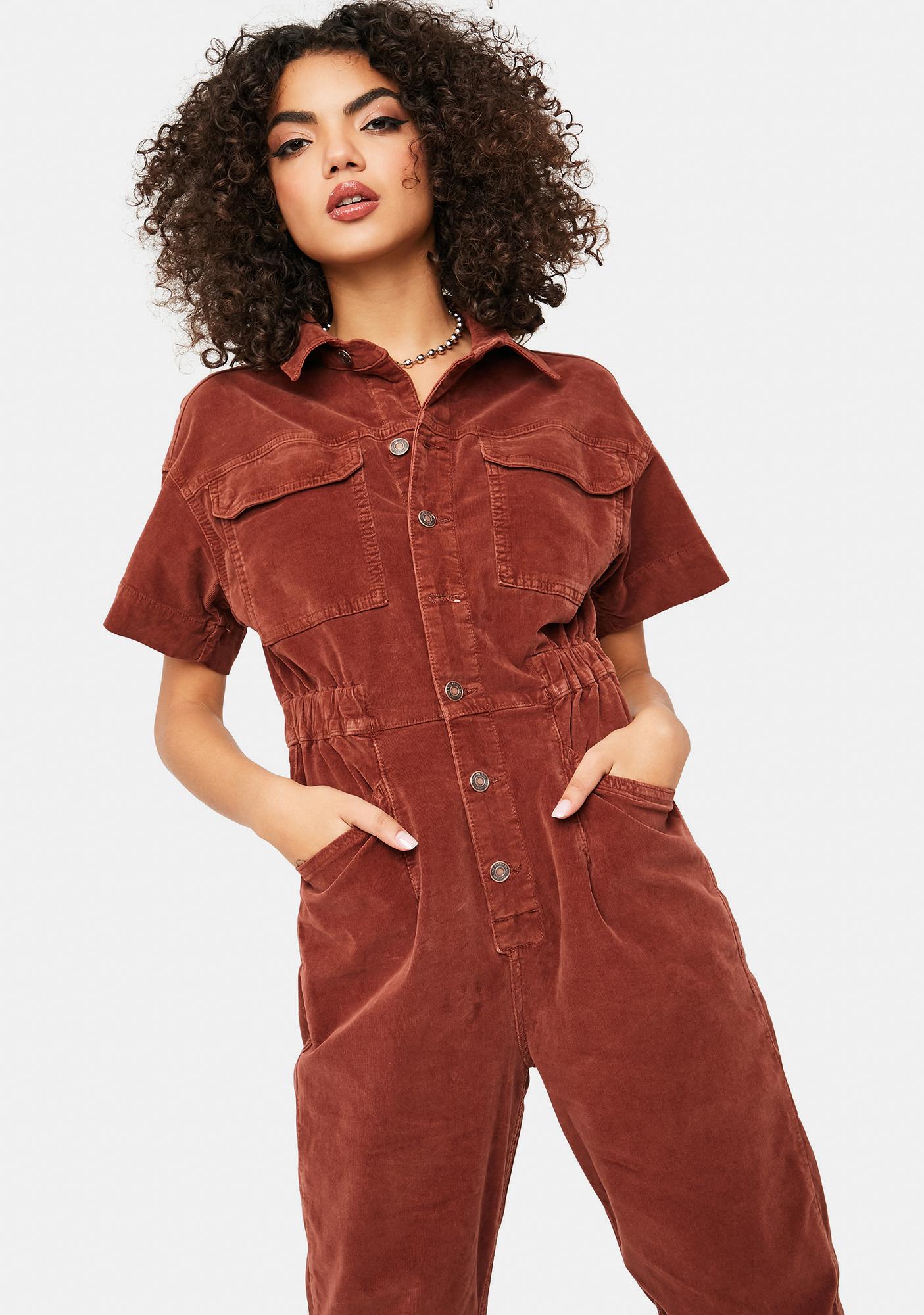 corduroy jumpsuit