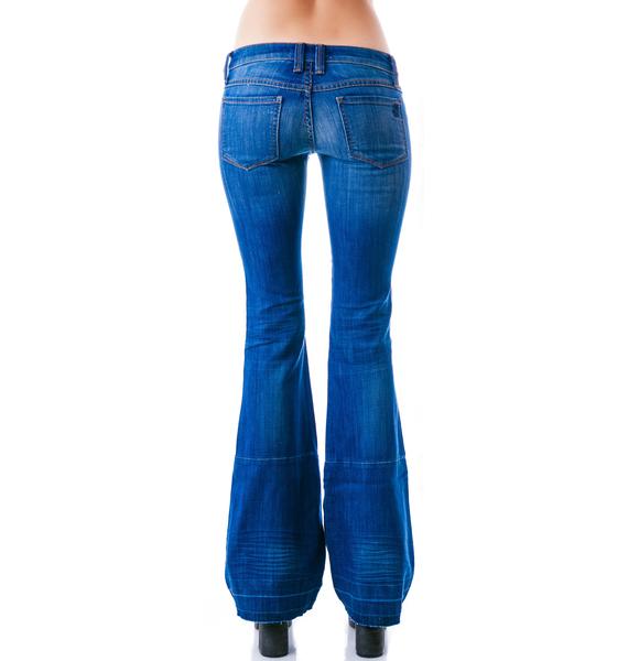 Frankie B Silverstein Flare Jeans | Dolls Kill