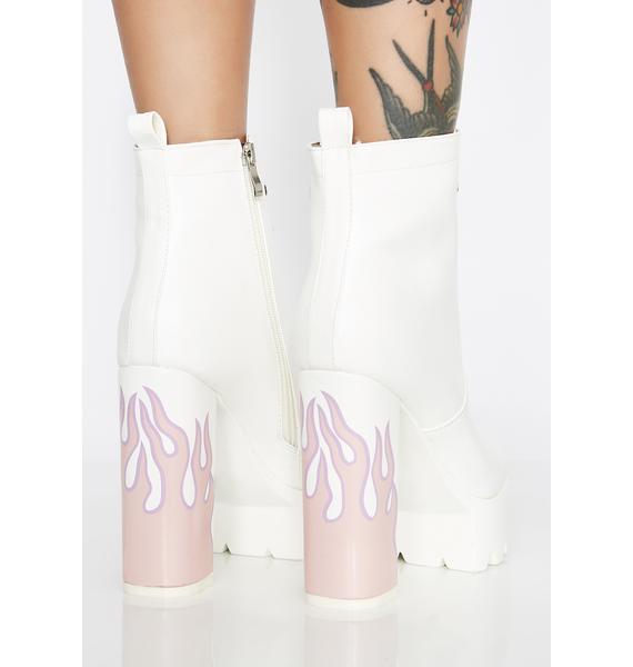 Lamoda Icy Hustler Platform Boots | Dolls Kill