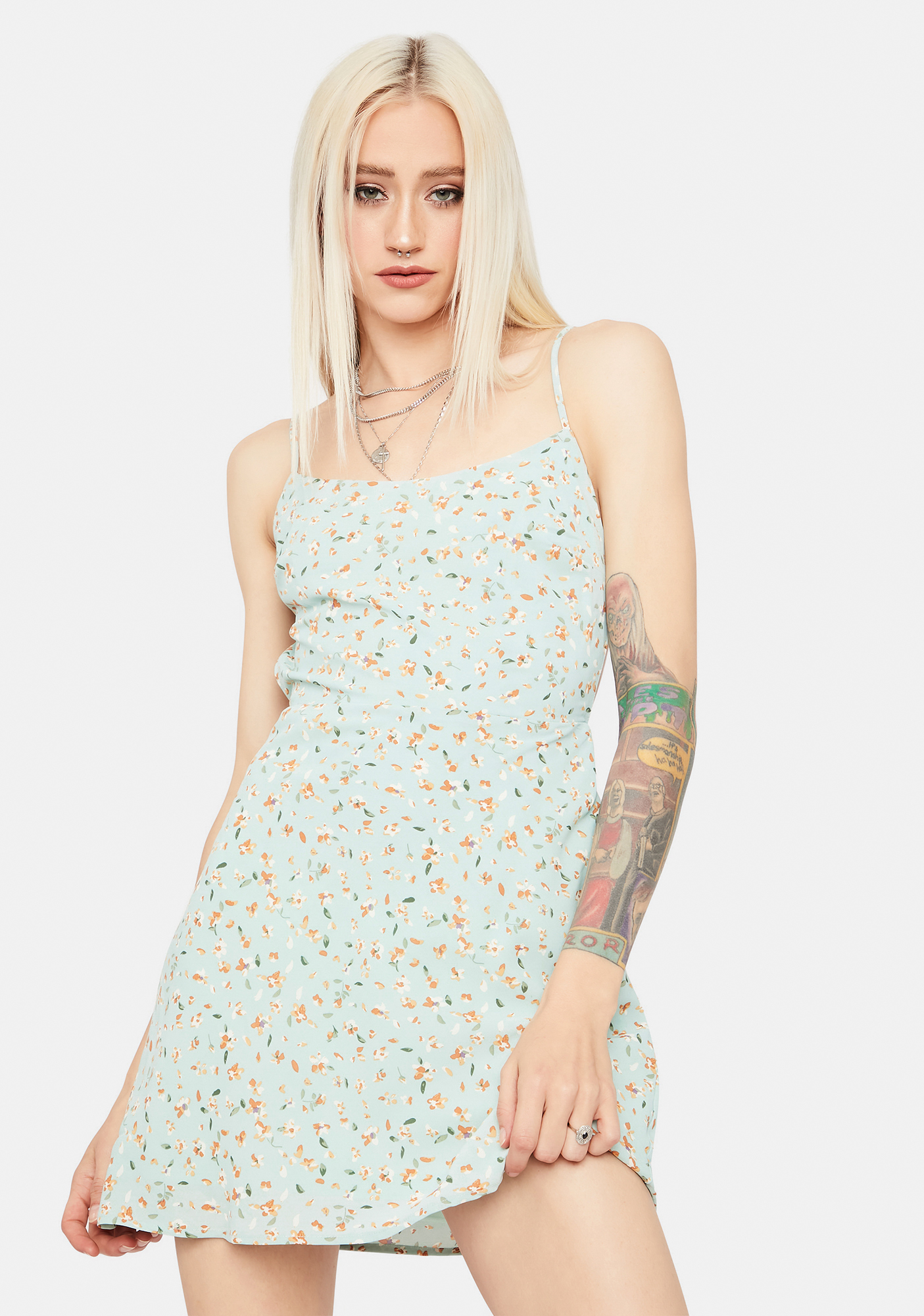 alena open back mini