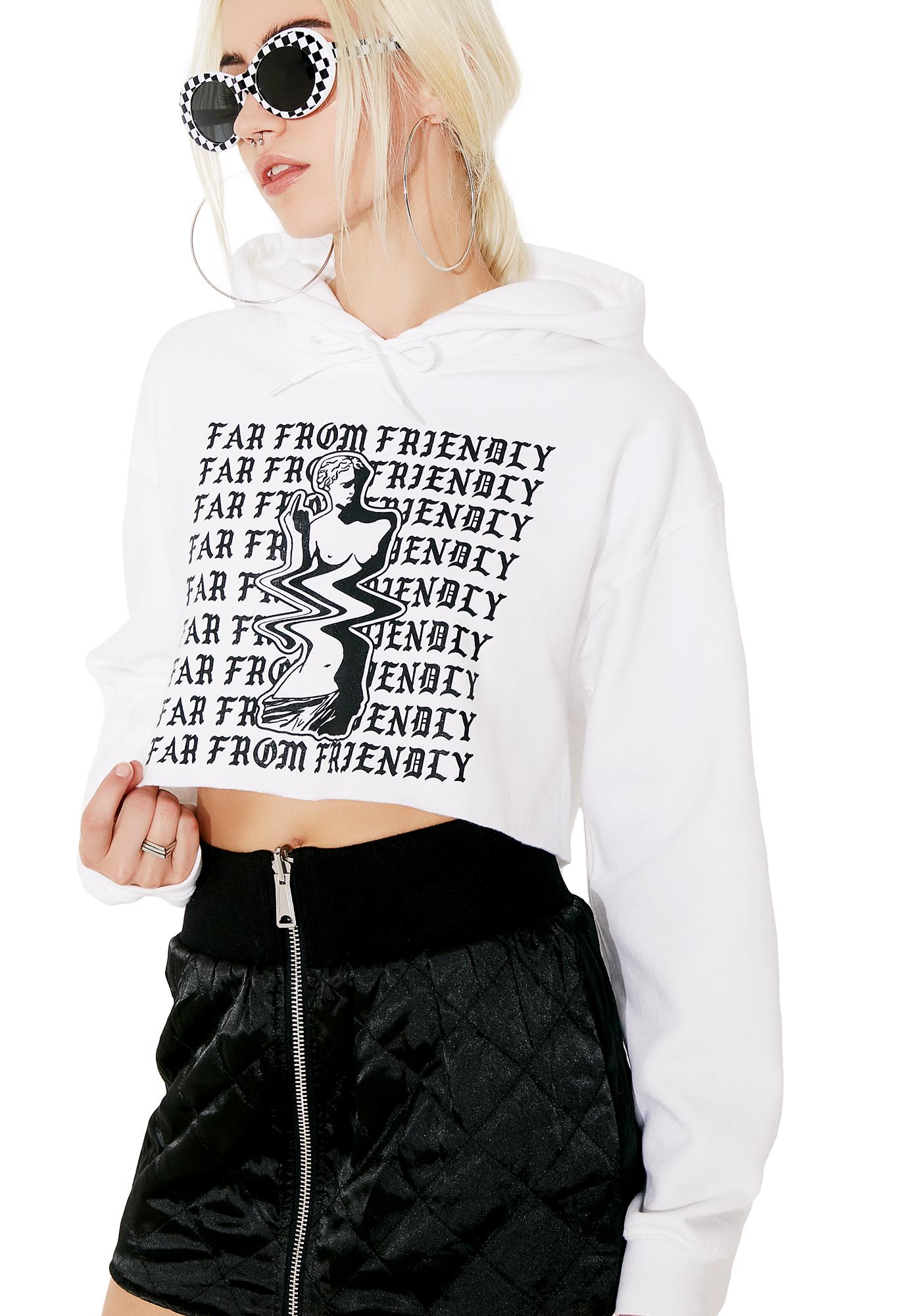 dolls kill cropped hoodie