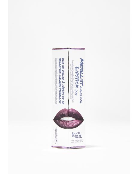 Lucy Metallist Liquid Lipstick Duo