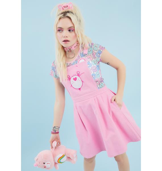 bear pinafore dress