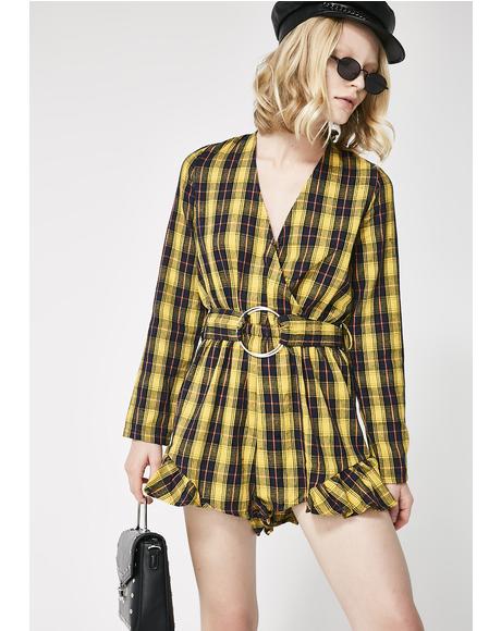 Watch N' Learn Belted Romper