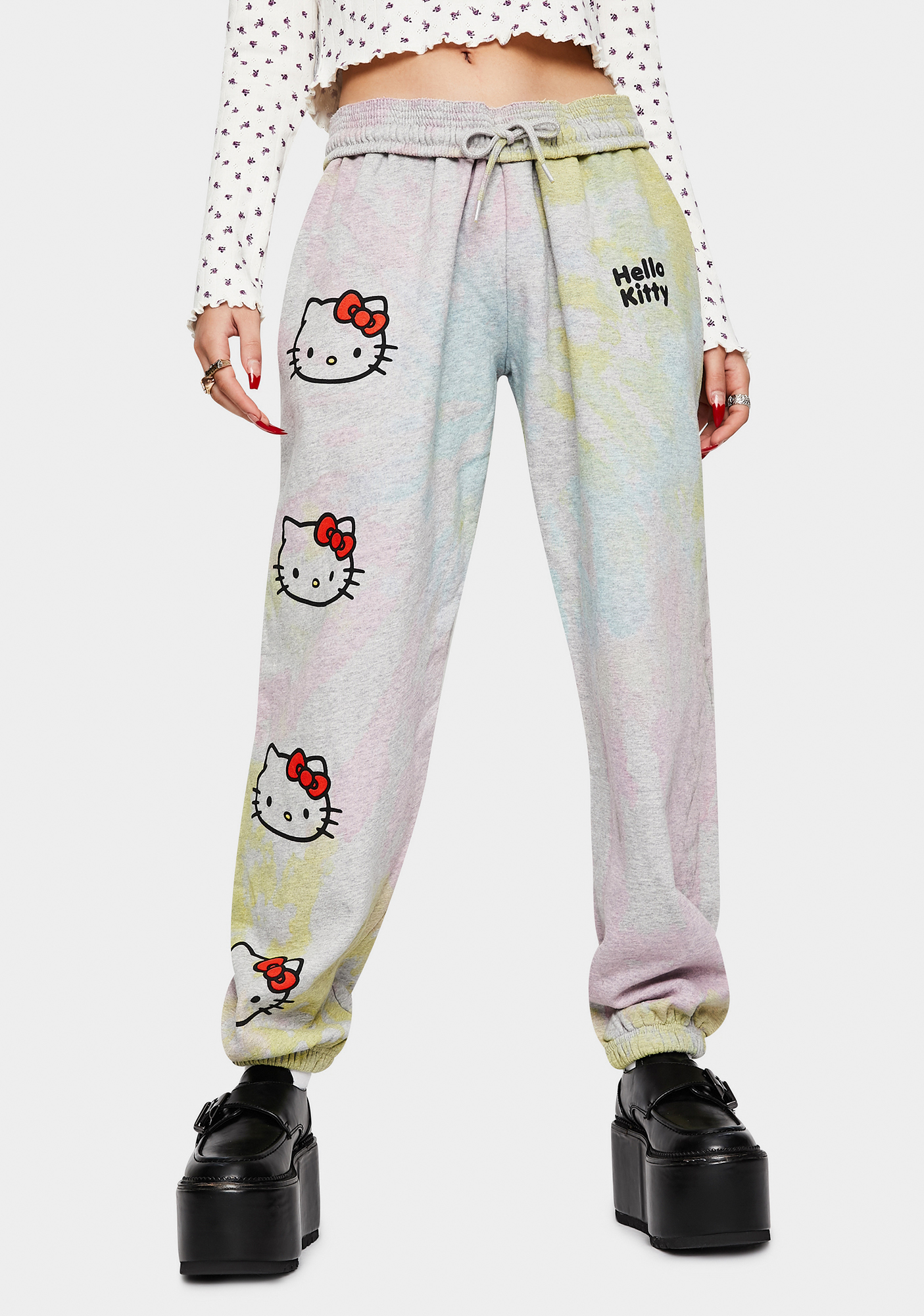 NGOrder Hello Kitty Tie Dye Joggers | Dolls Kill