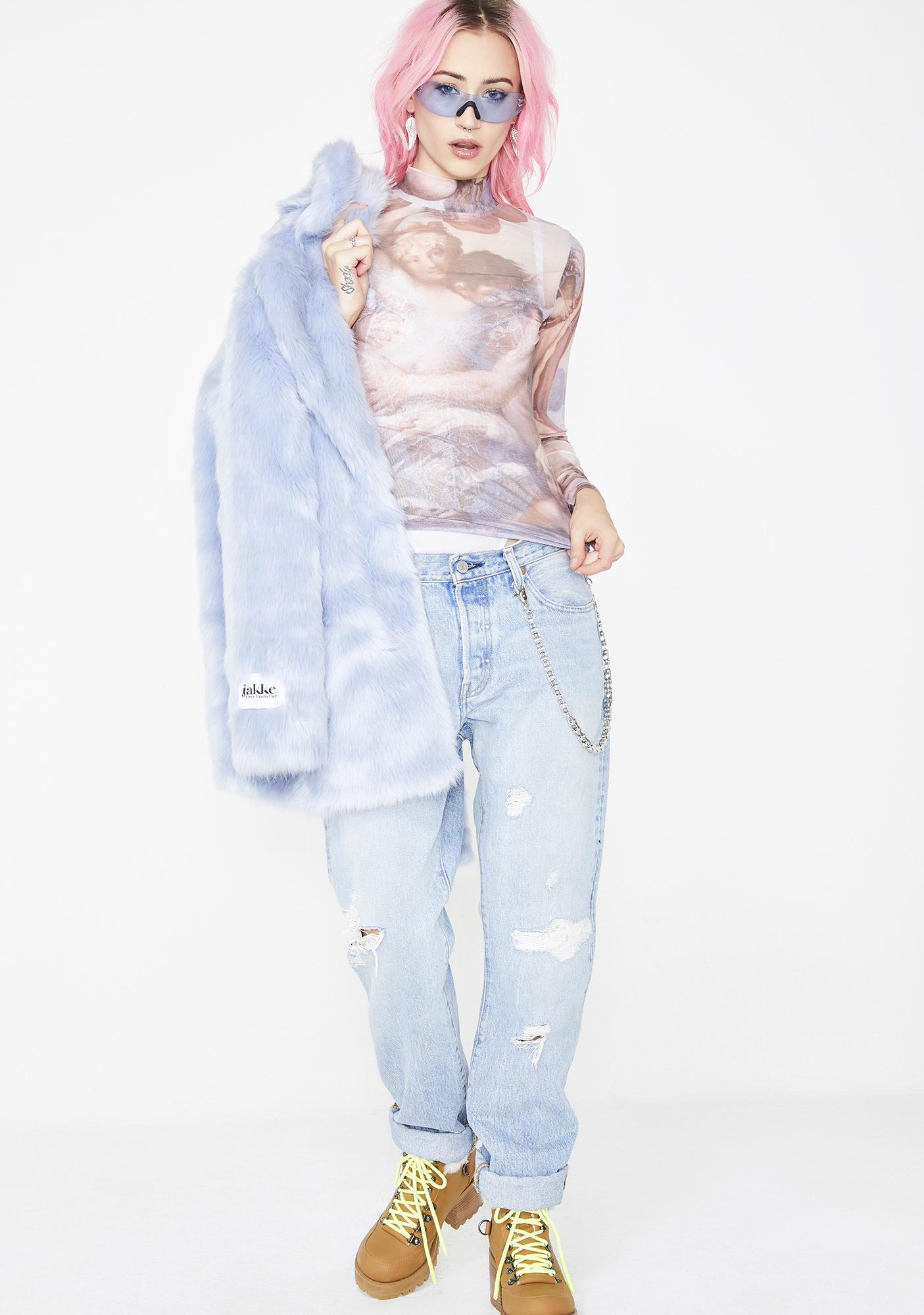 angel mesh dress