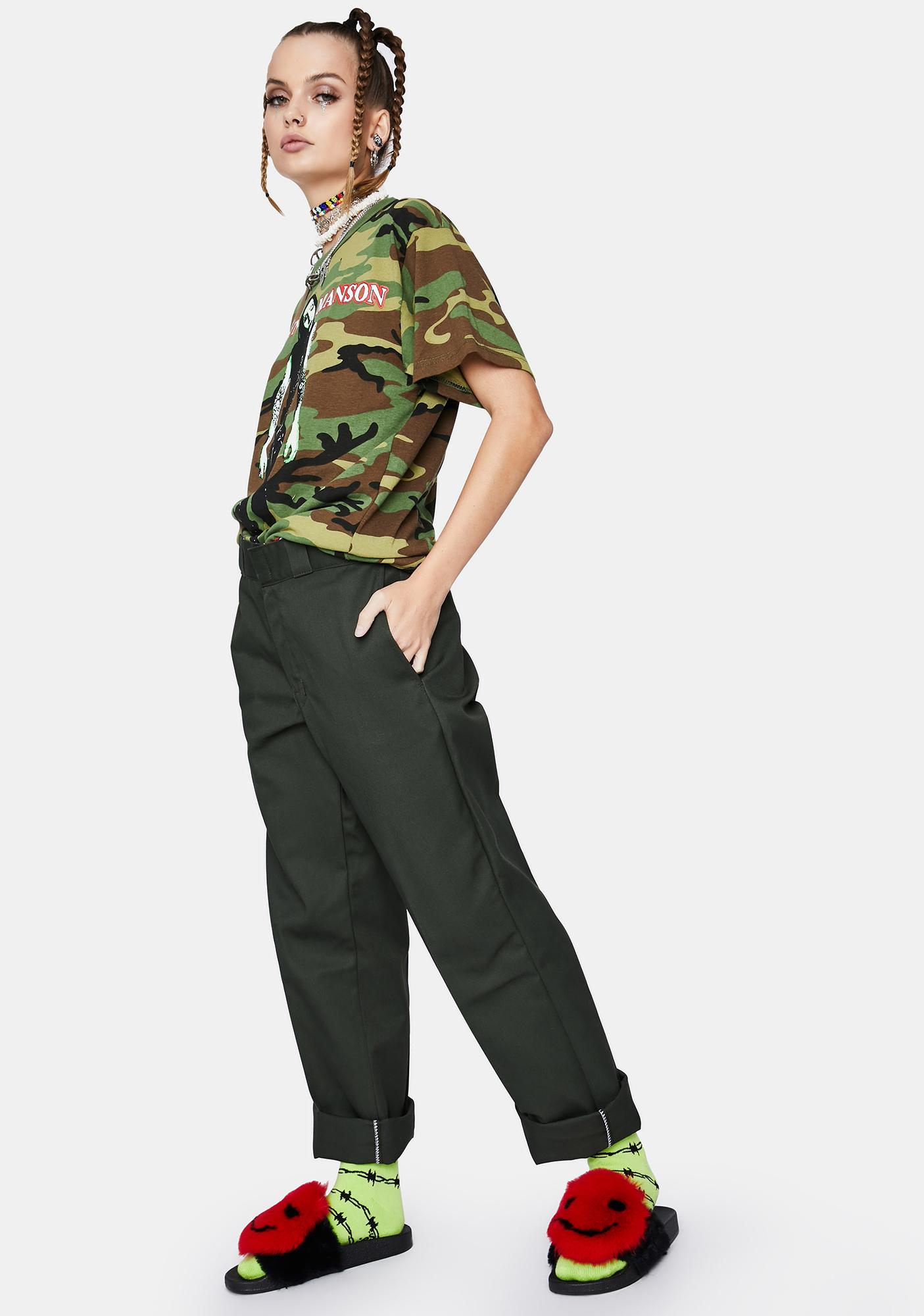 olive dickies 874