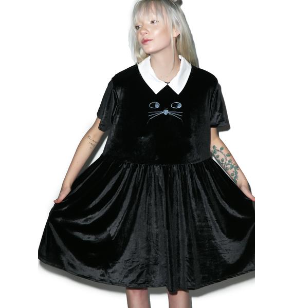 Lazy Oaf Cat Collar Dress Dolls Kill