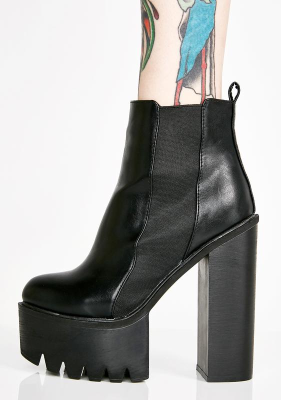 high voltage platform boot