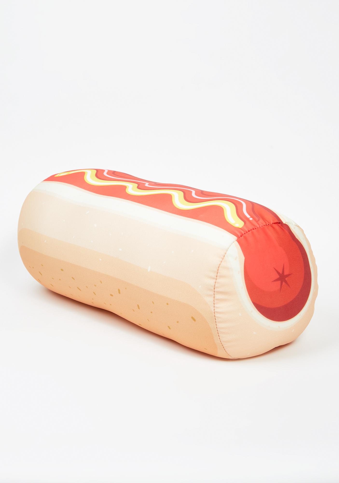 giant hotdog pillow