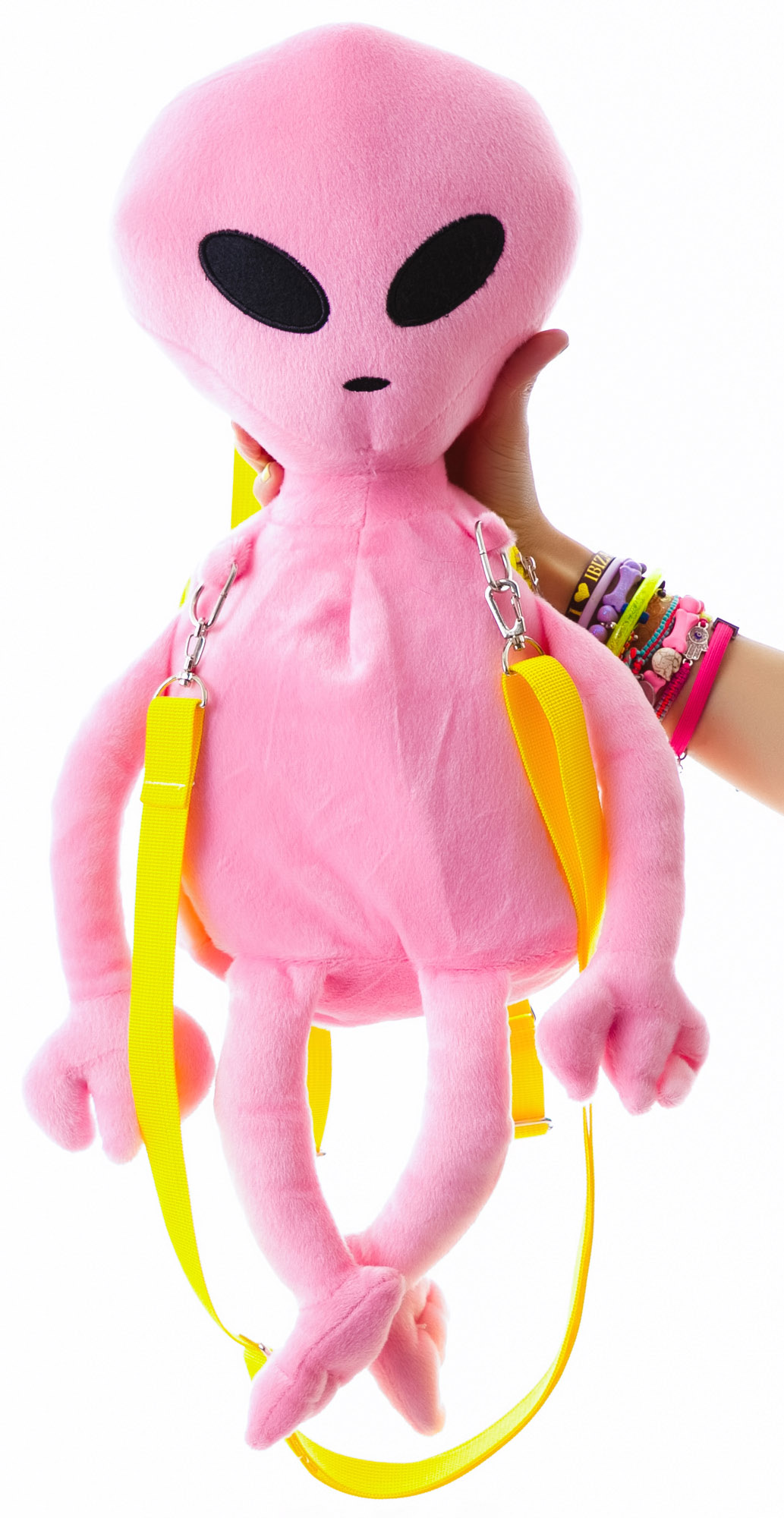 alien plush backpack