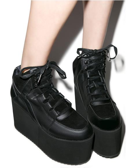platform sneakers dame