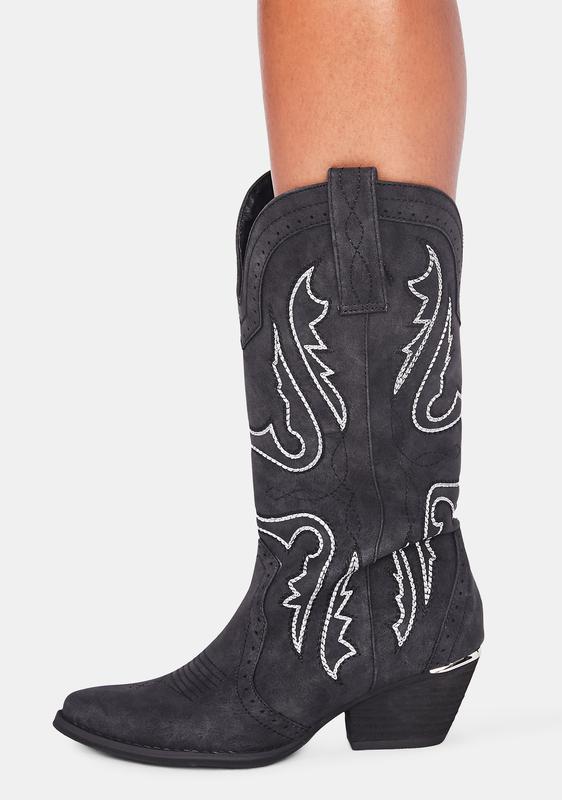 volatile cowboy boots