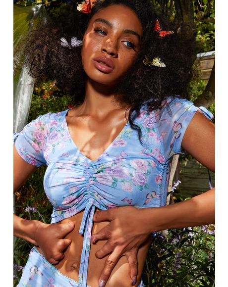 Finding Eden Mesh Top