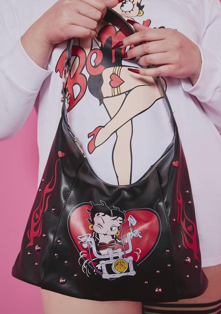 Dolls Kill x Betty Boop Graphic Print Shoulder Bag - Multi | Dolls 