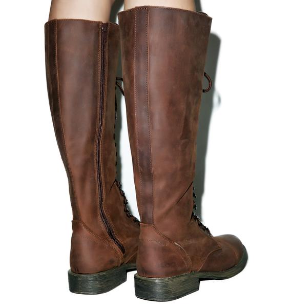 roc boots brown