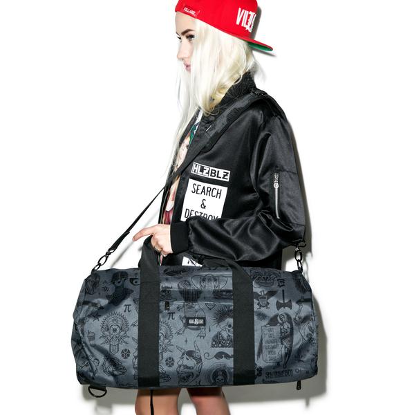 Rebel8 Giant Flash Duffle Bag Dolls Kill