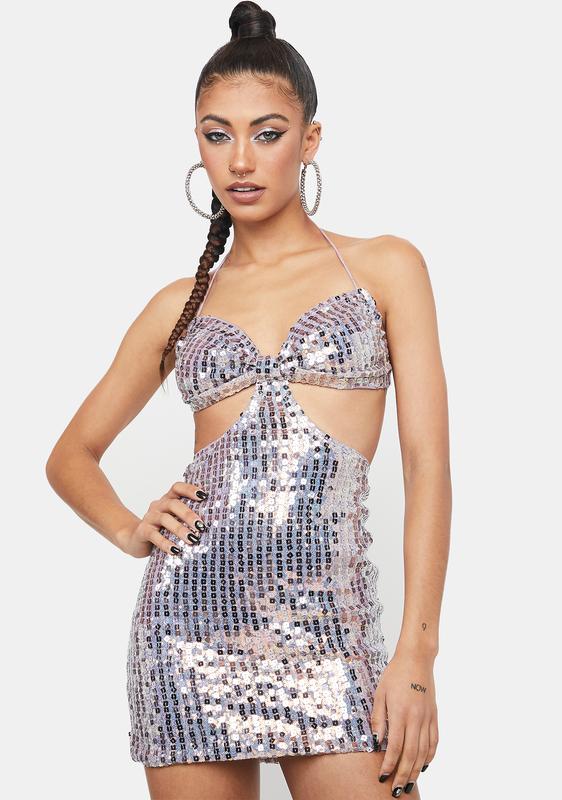 sequin halter dresses
