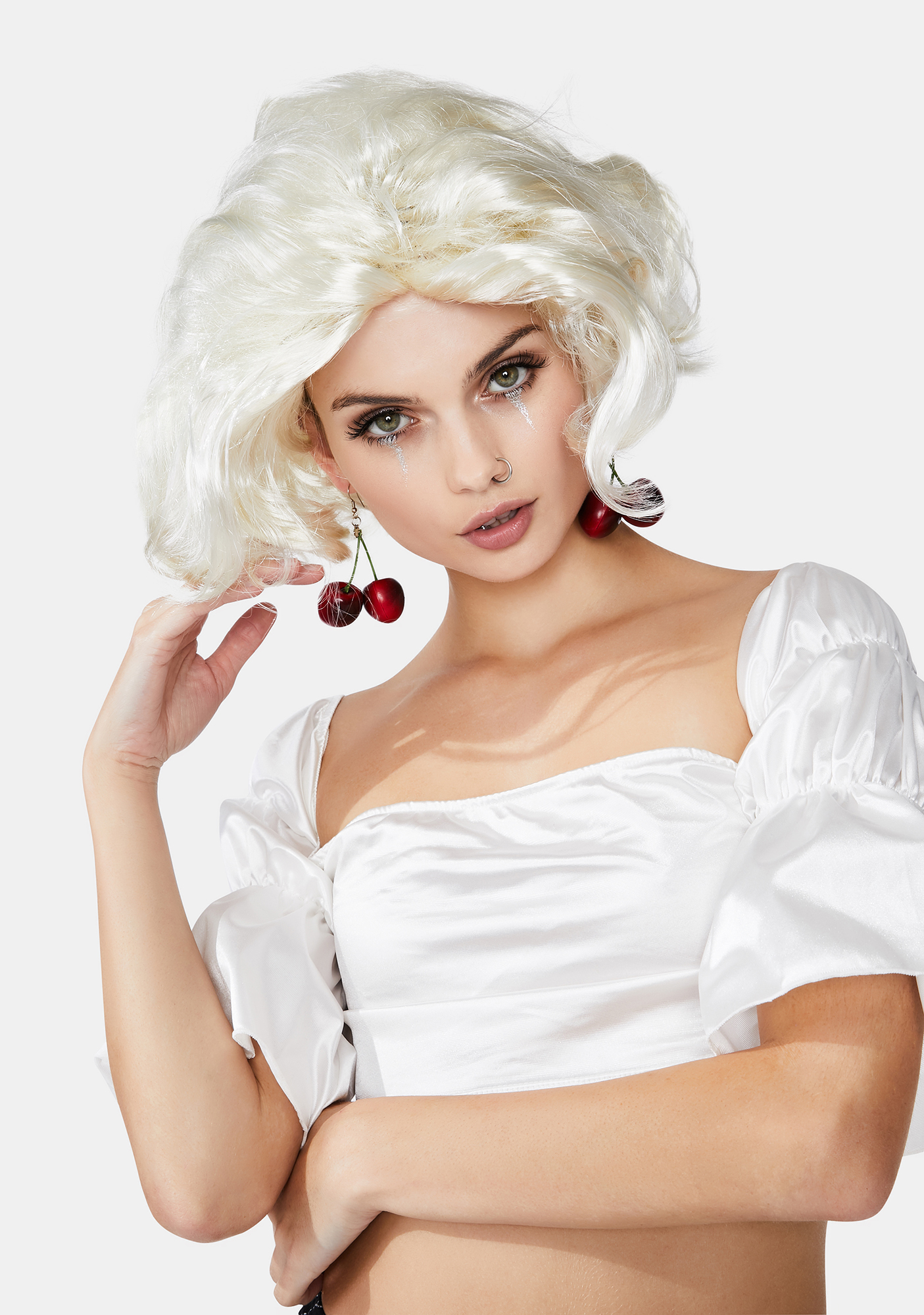 Retro 60s Movie Star Blonde Wig Dolls Kill