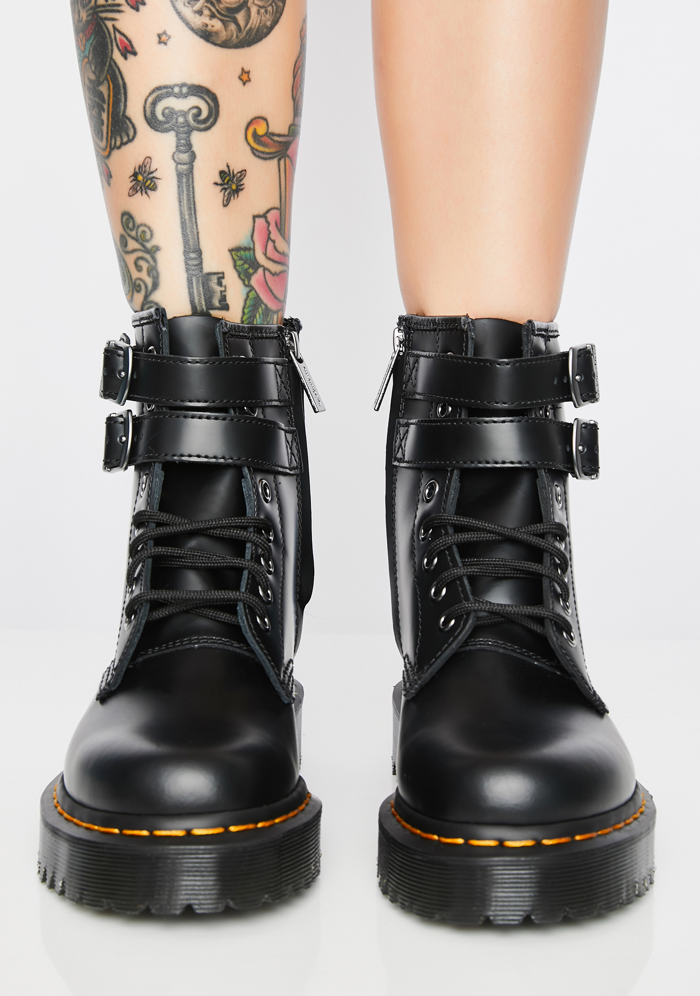 1460 alternative boots black