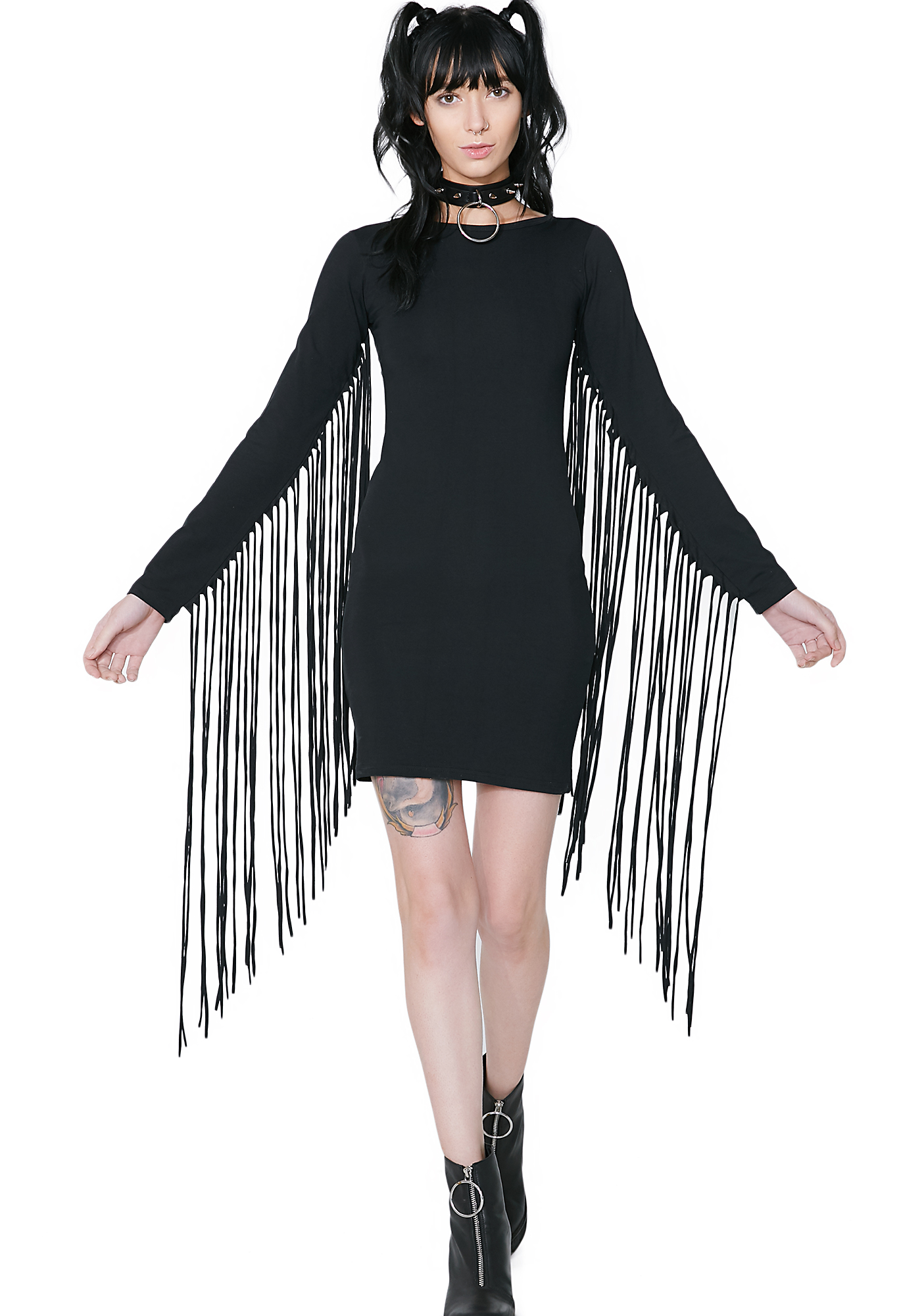 killstar fringe dress