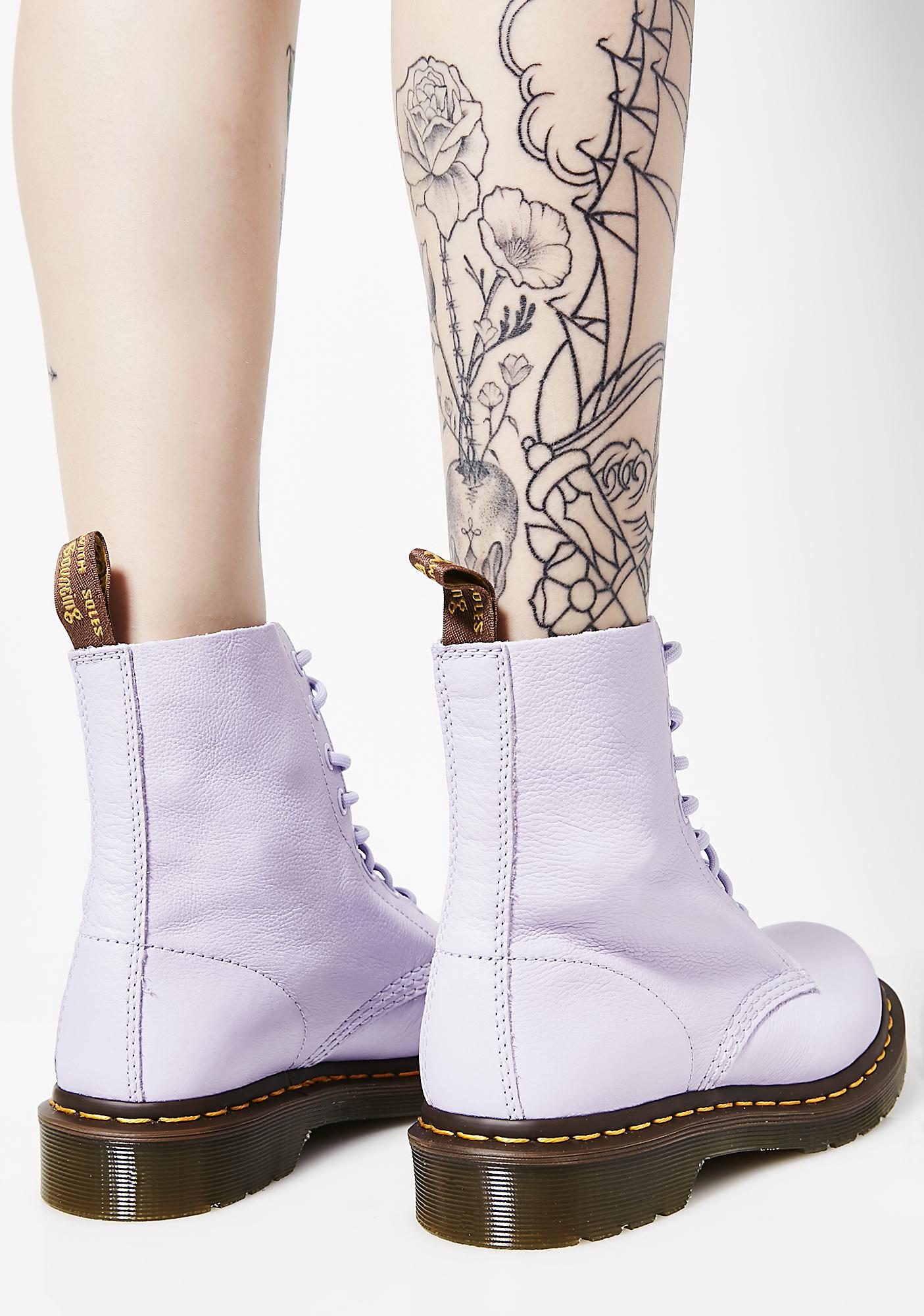 pascal purple doc martens