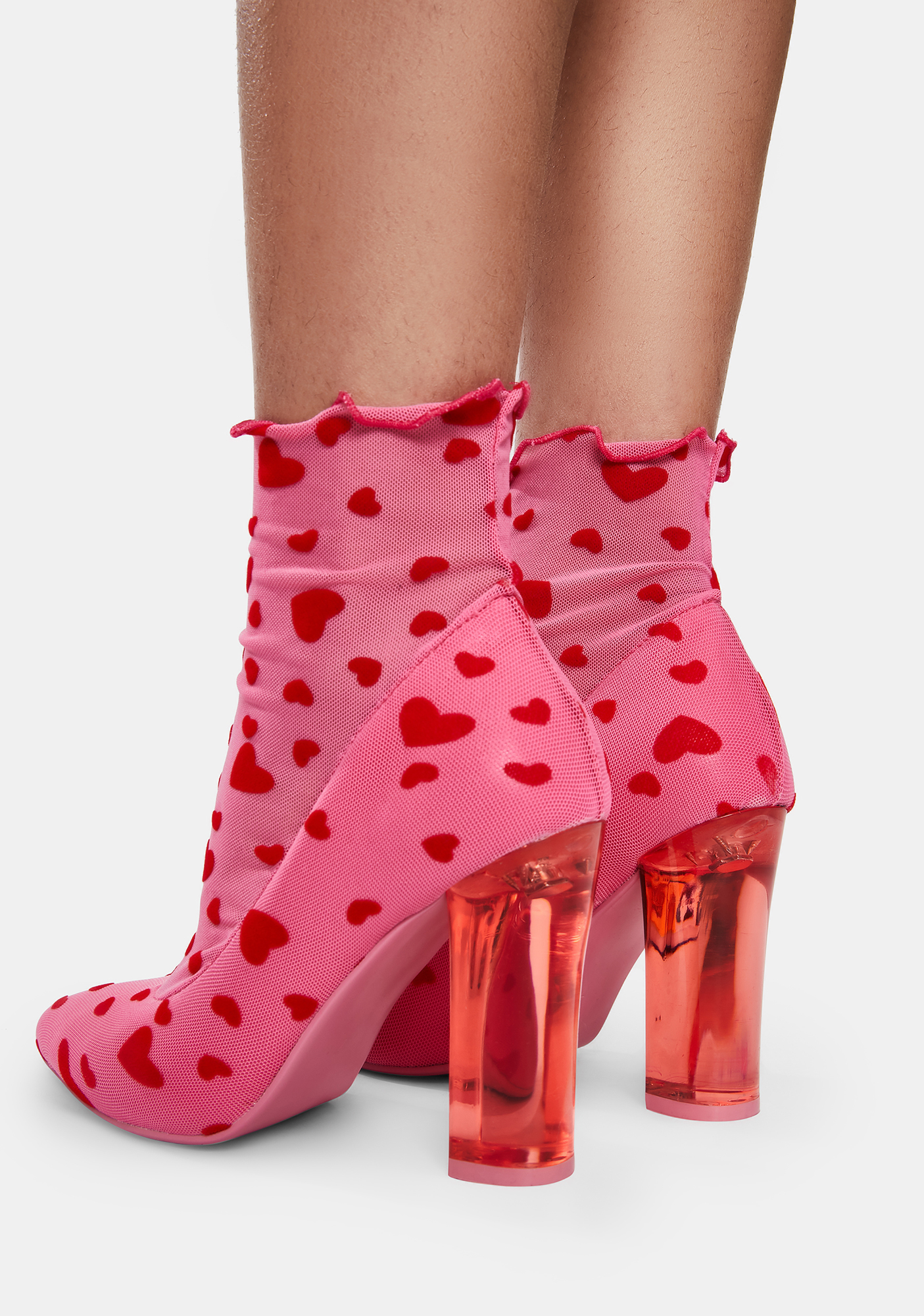 sugar voice open side bootie