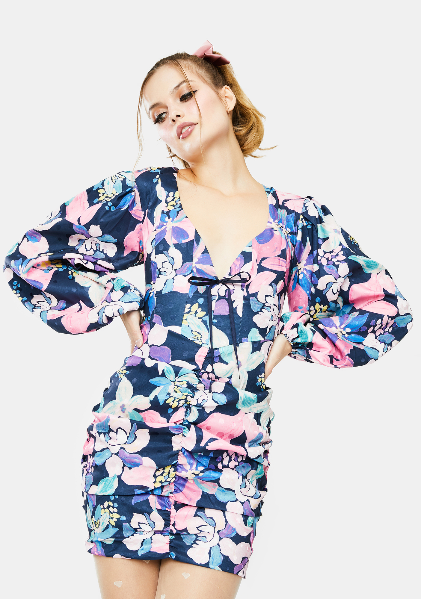 for love and lemons floral embroidery dress