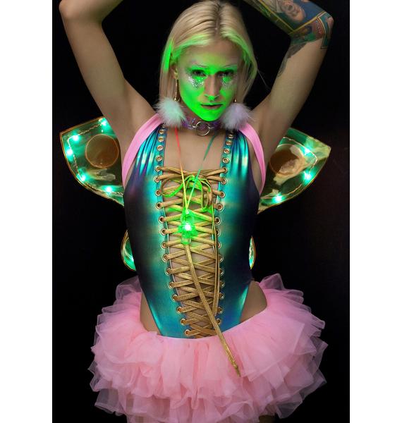Rave Fairy Costume Set Dolls Kill