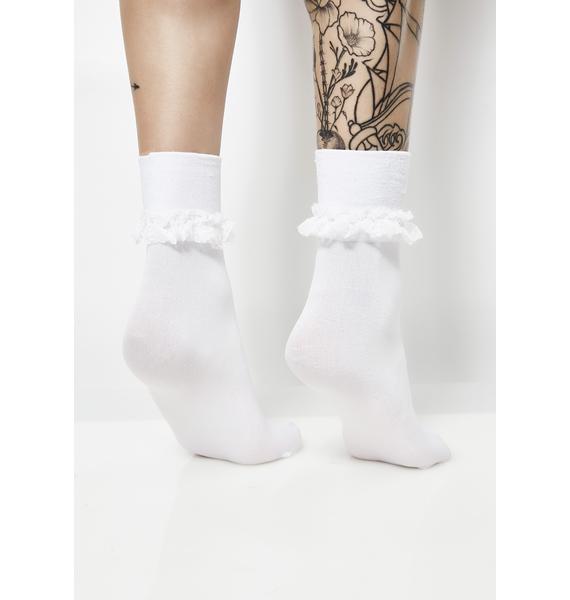 Ruffle Crew Socks Dolls Kill